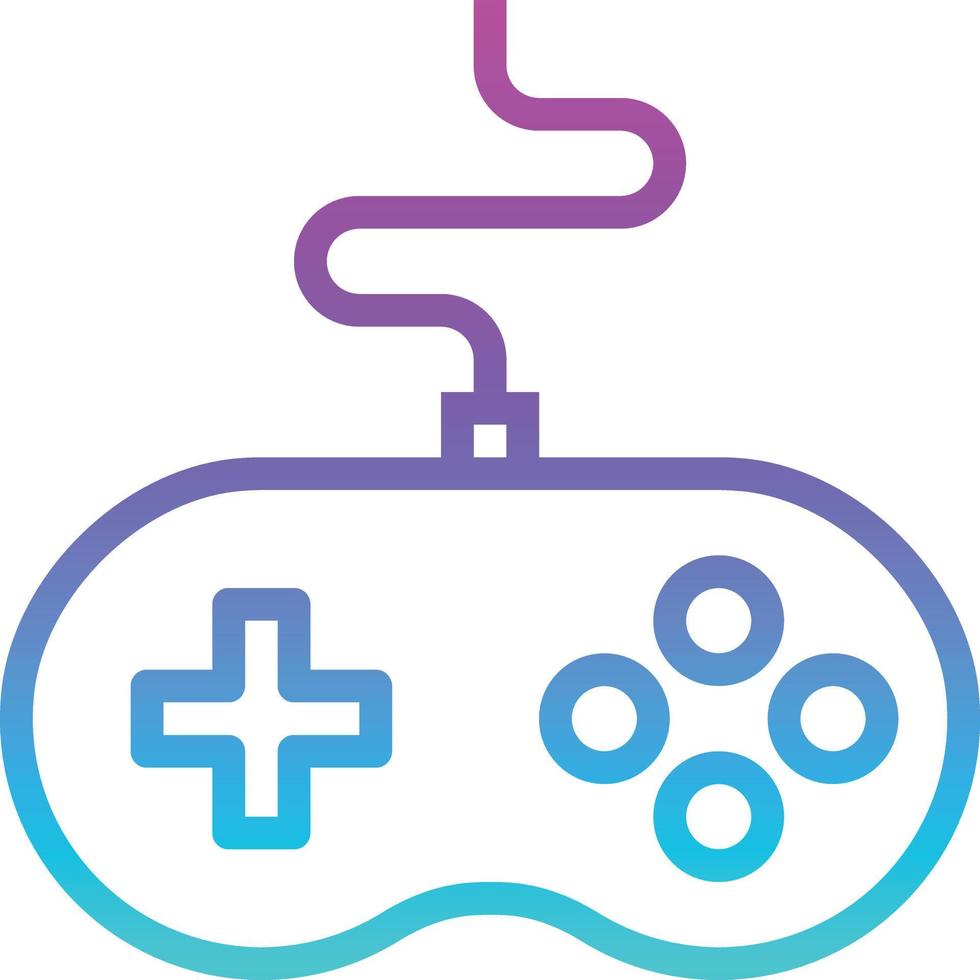 video spel kontrollant joystick knappar - lutning ikon vektor