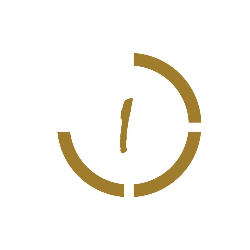 Buchstabe i-Logo. Alphabet-Logo-Vektor-Design vektor