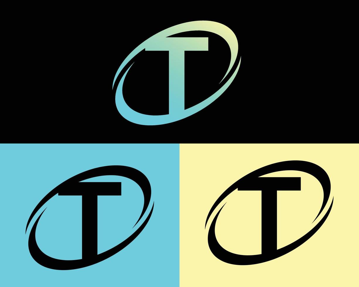 kreative buchstabe t-logo-design-vorlage vektor