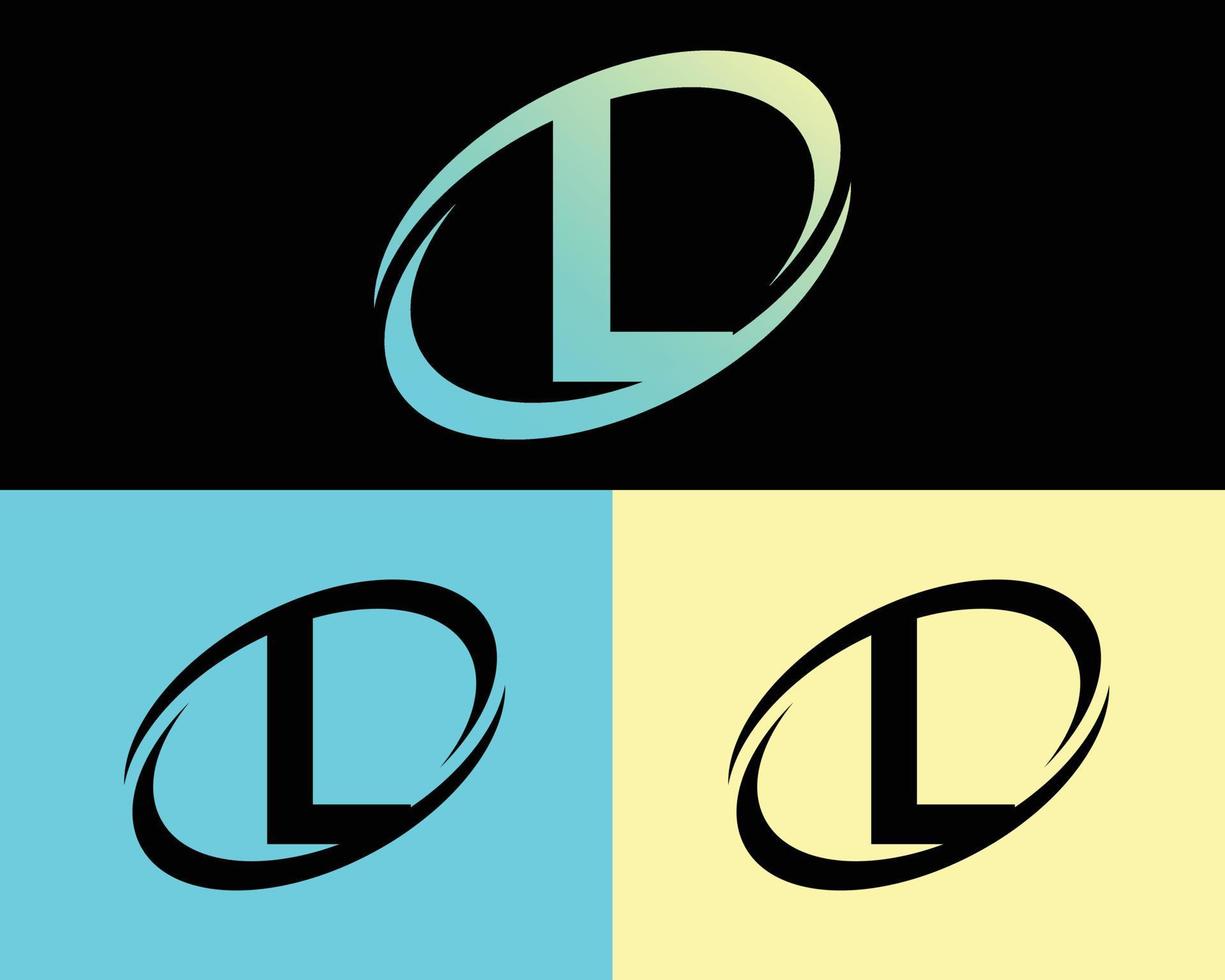 kreative buchstabe l-logo-design-vorlage vektor