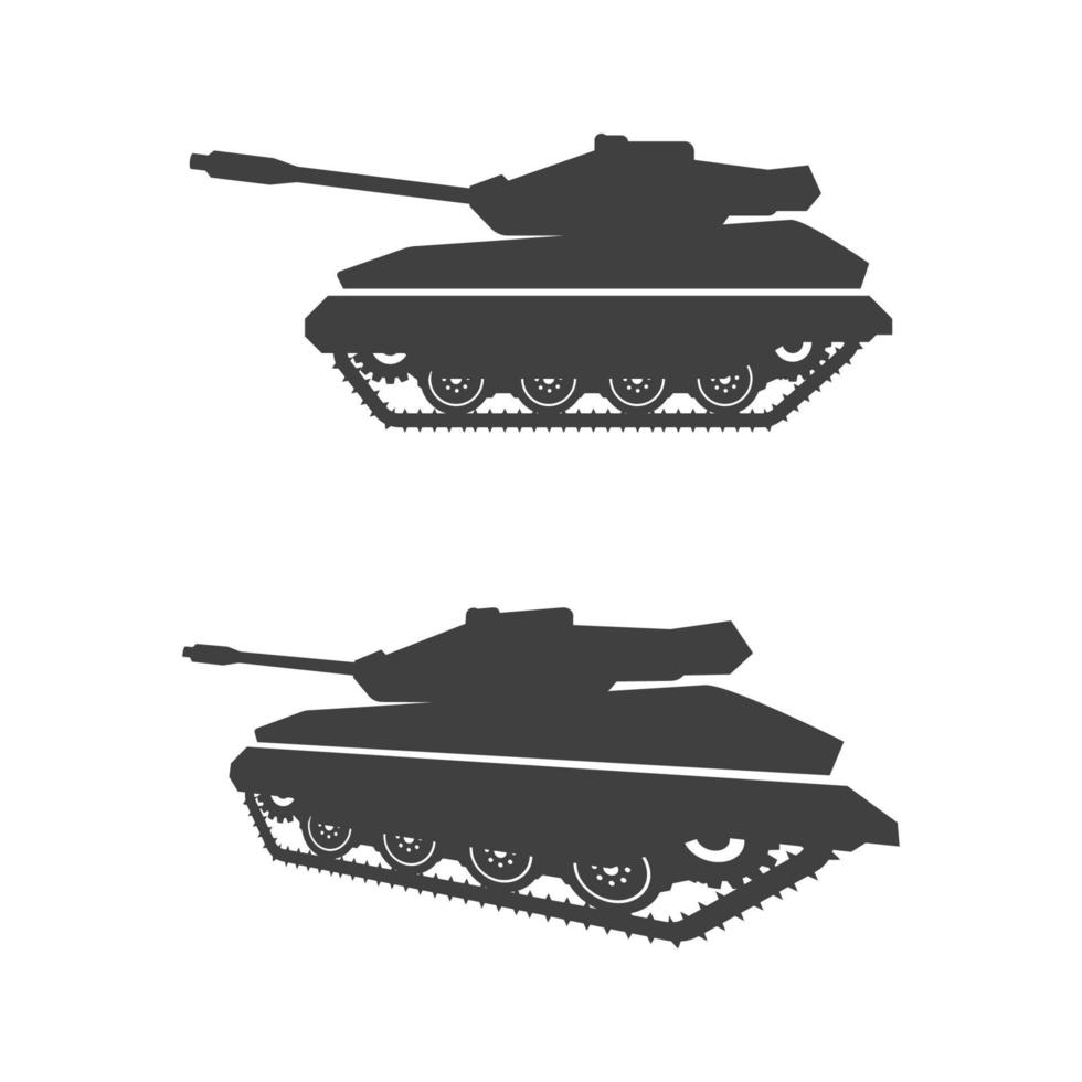 militär tank ikon vektor illustration design