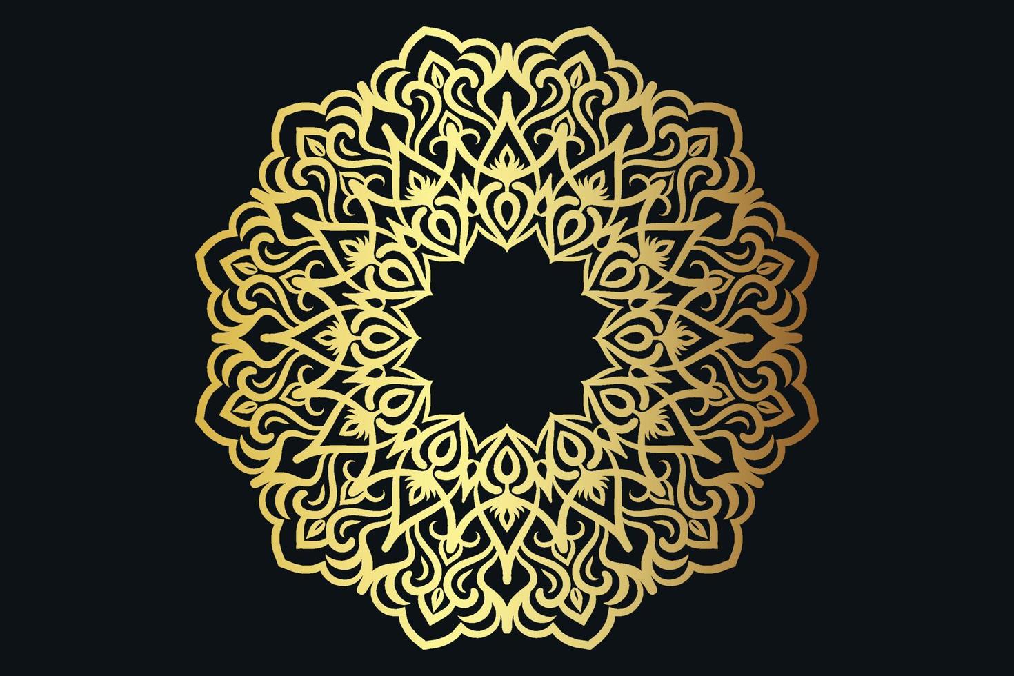 Mandala-Hintergrund-Design kostenlos vektor