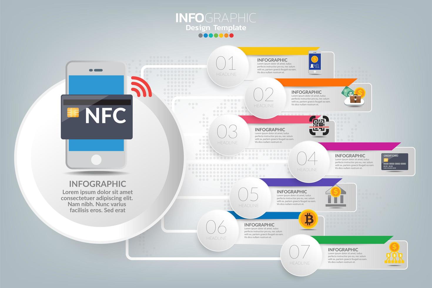 Wie zum Erfolg Business Infografik vektor