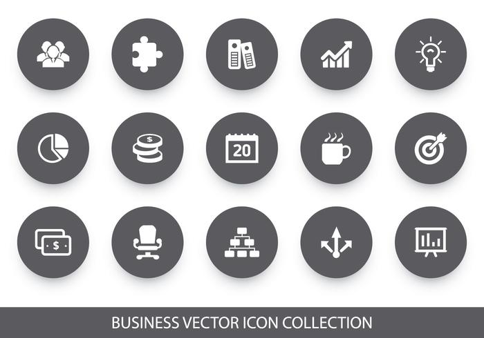 Business-Vektor-Icon Collection vektor