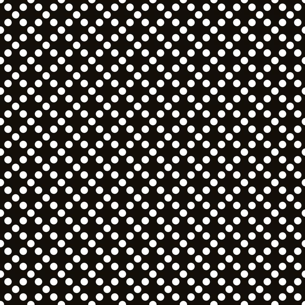 abstrakt svart och vit polka punkt mönster vektor