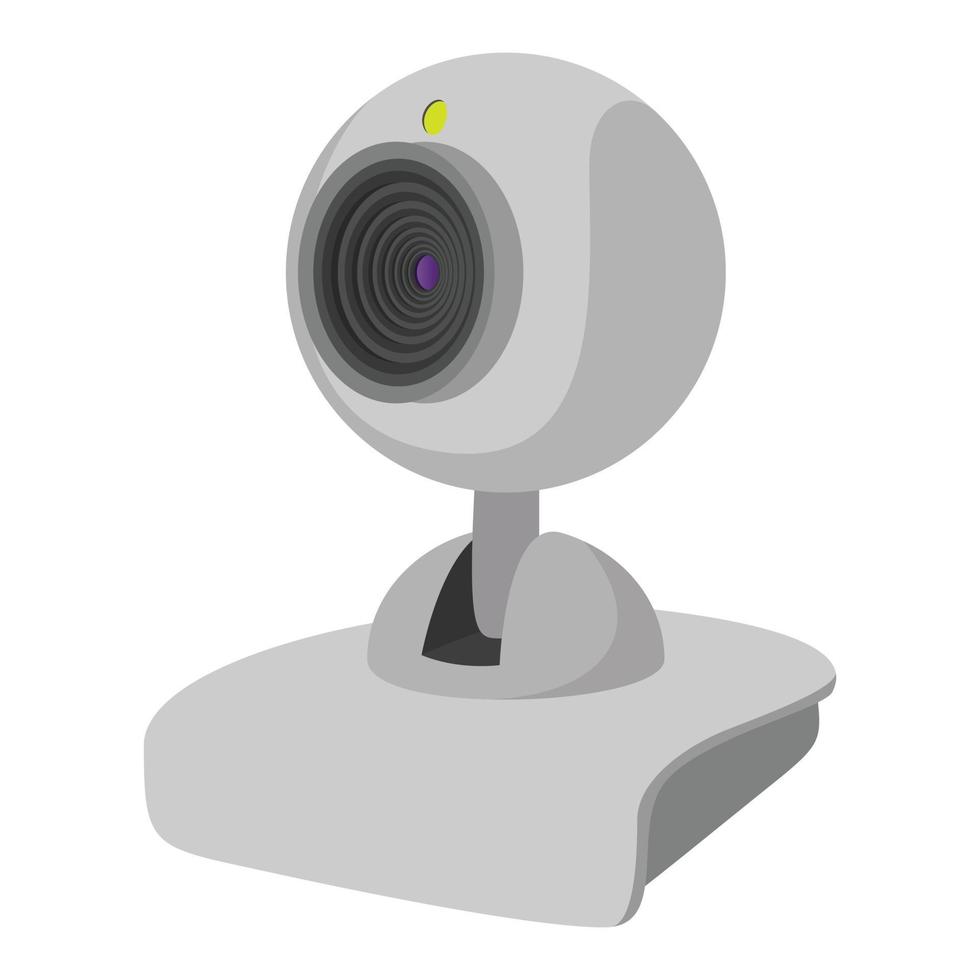 Computer-Webcam-Cartoon-Symbol vektor
