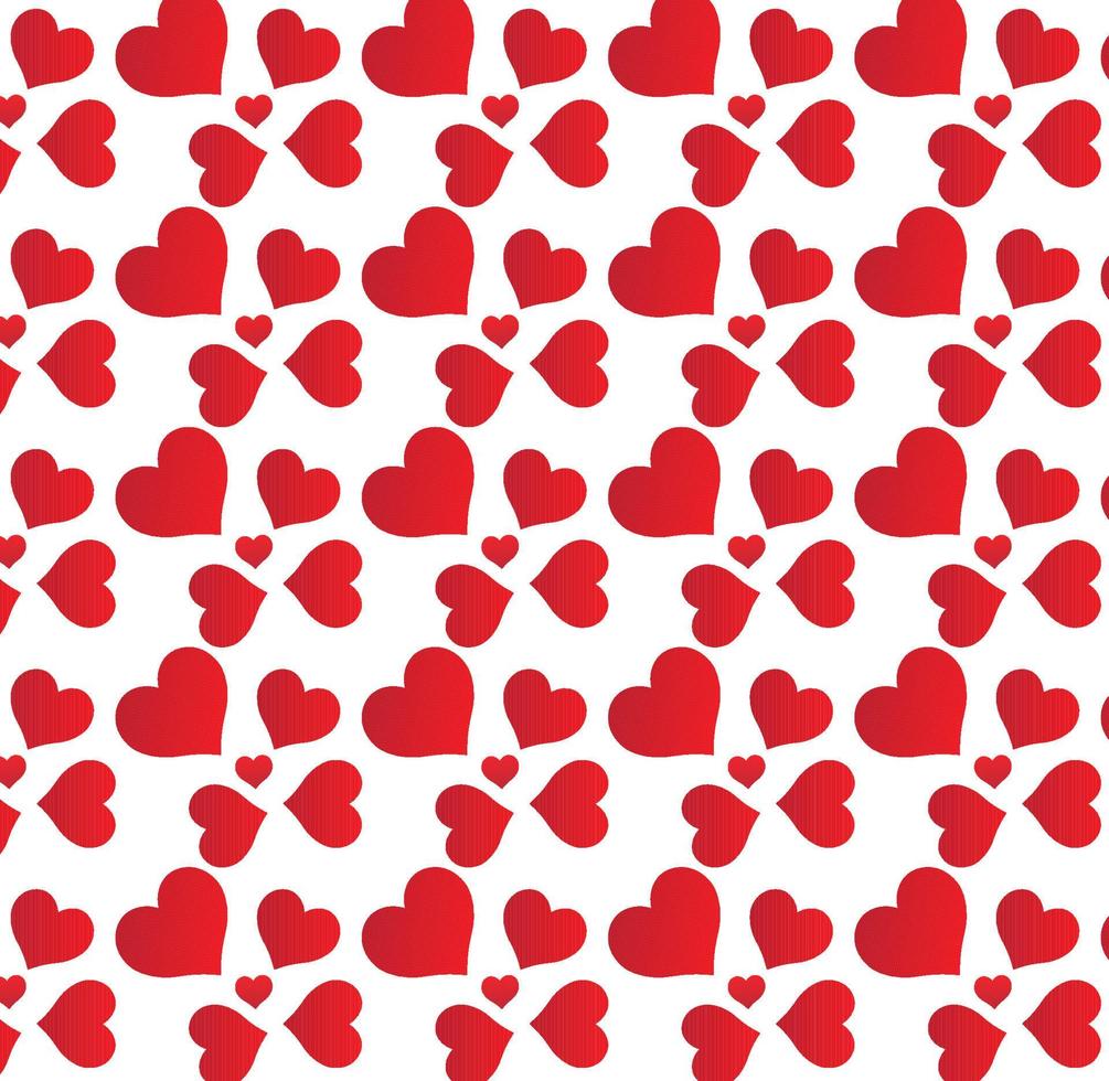 valentines dag bakgrund, röd hjärtan mönster, hjärtans dag, dekoration av hjärtans dag material. vektor