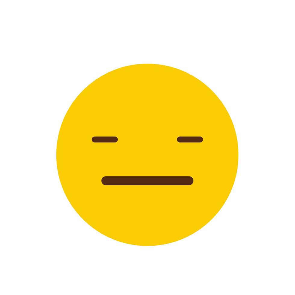 trauriger Emoji-Icon-Design-Vektor vektor