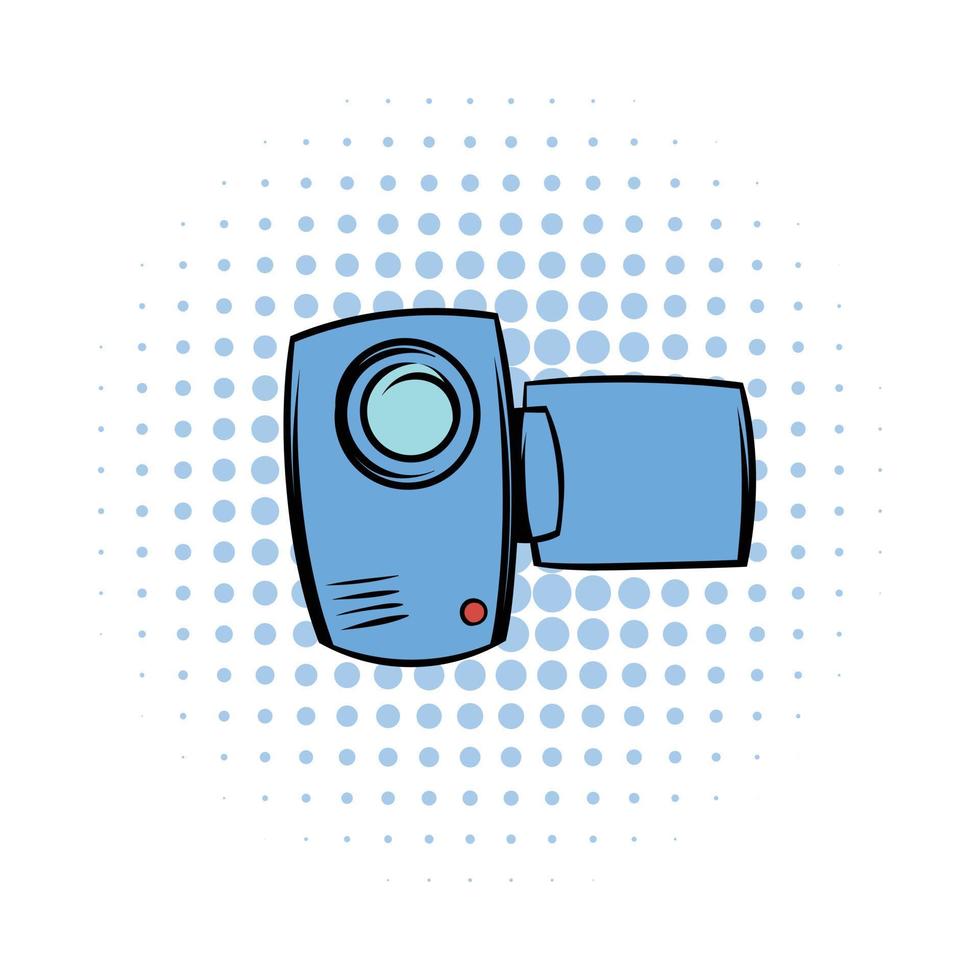 Camcorder-Comic-Symbol vektor