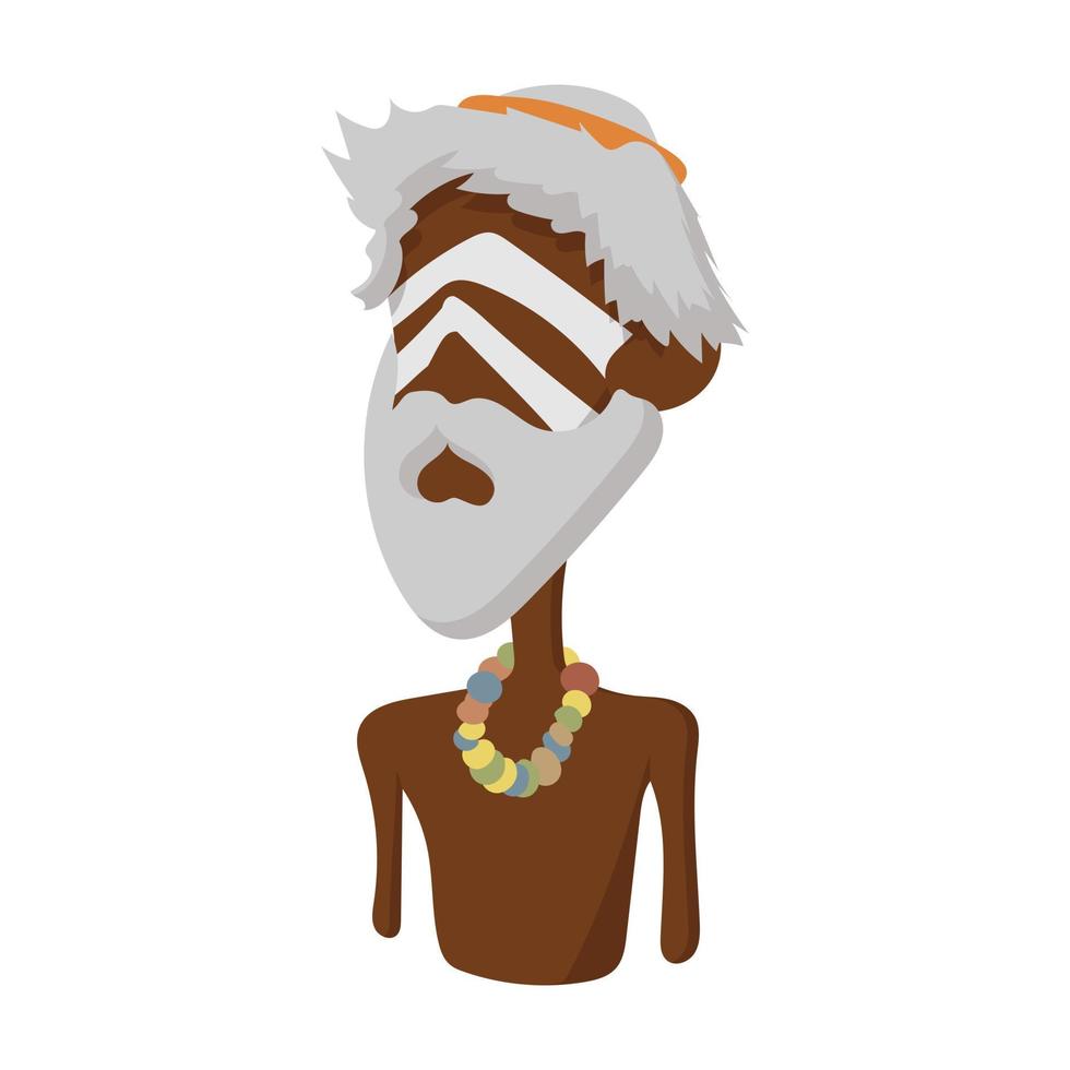 australische Ureinwohner-Ikone, Cartoon-Stil vektor