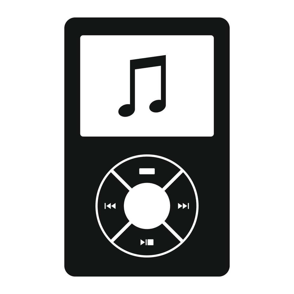 Media Player-Symbol vektor