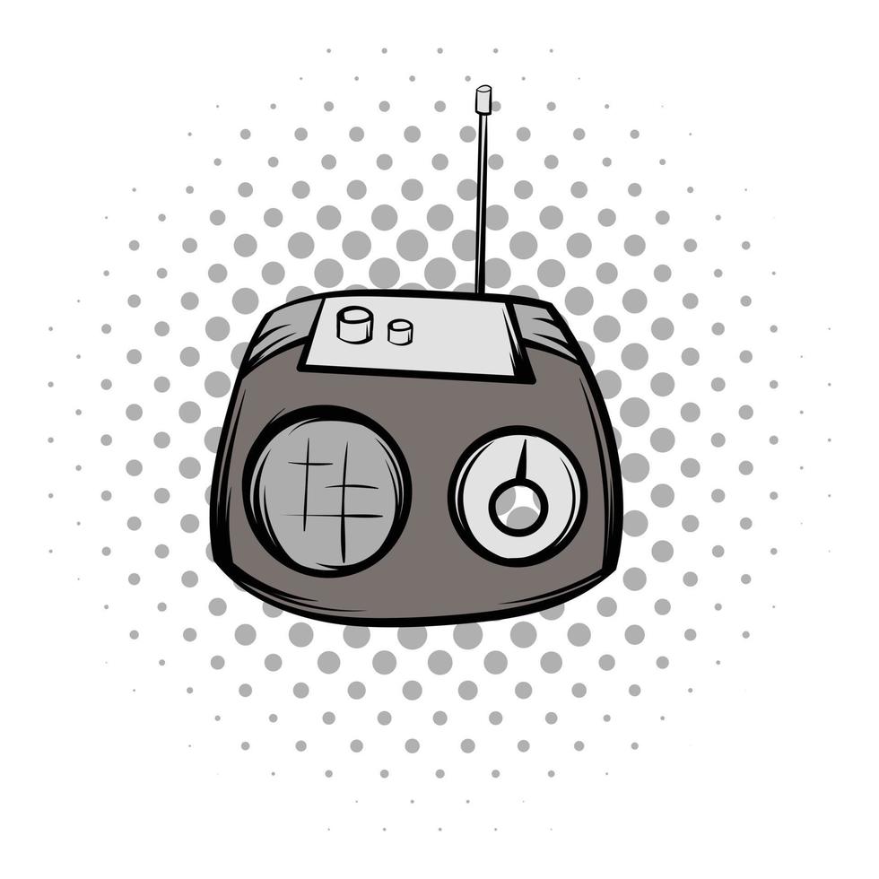 retro radio serier symbol vektor