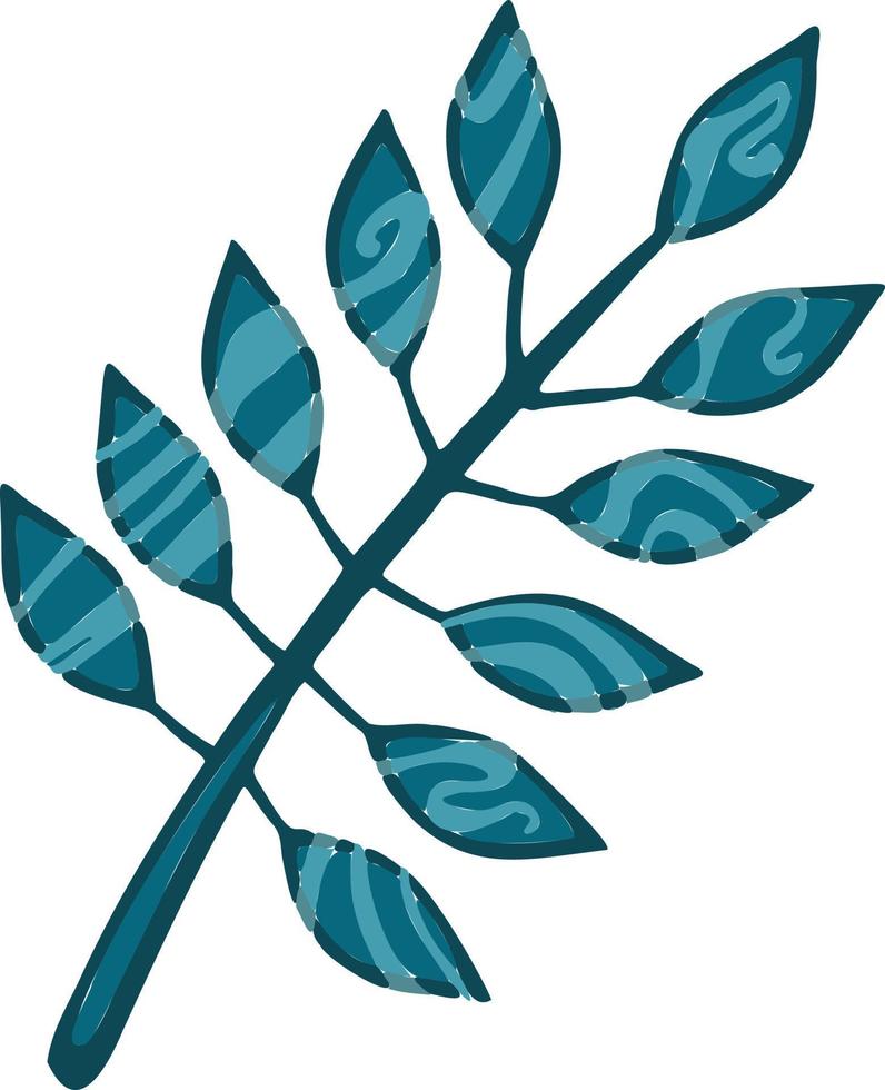 växt grön symbol blad ikon. vektor, vektor