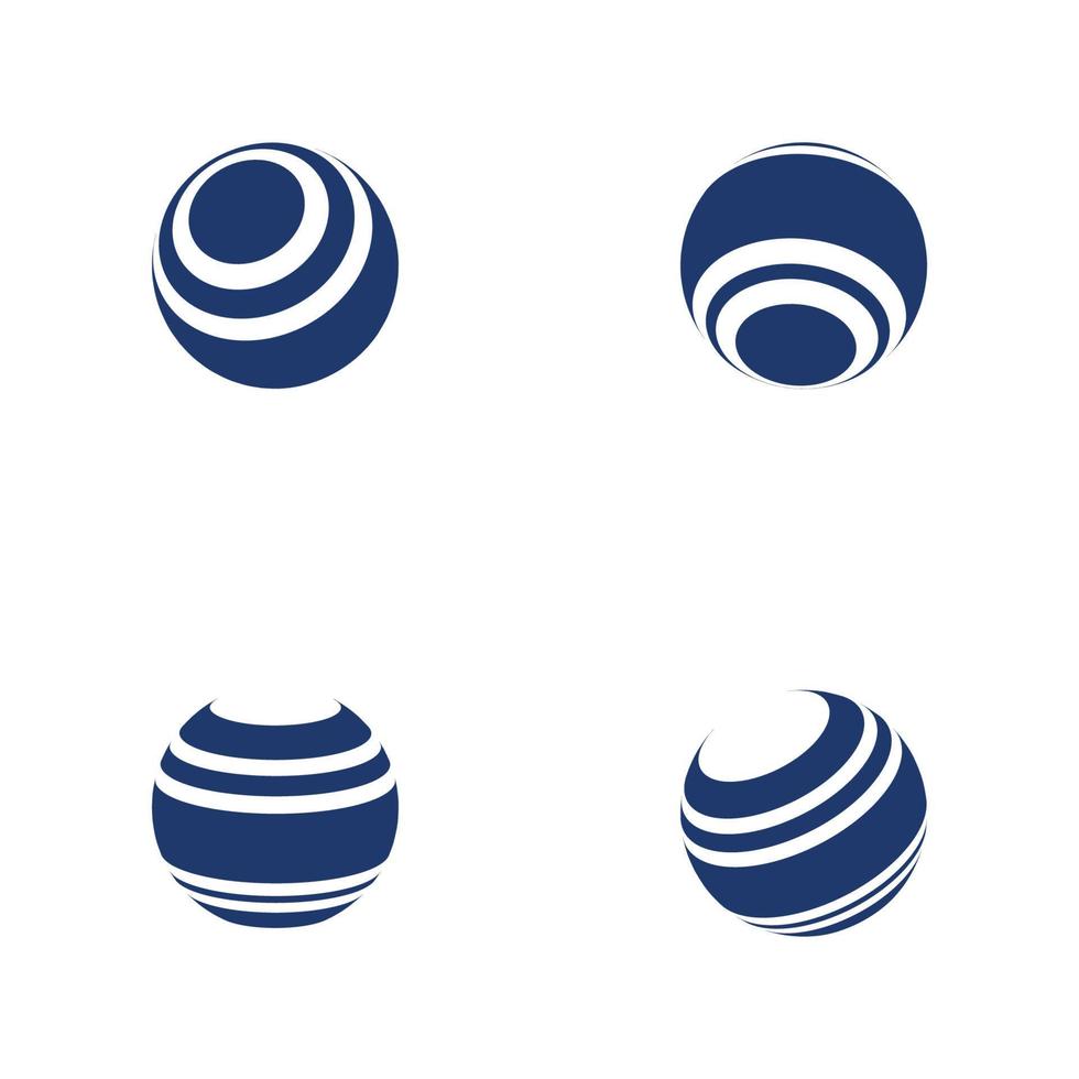 wire världen logotyp mall vektor