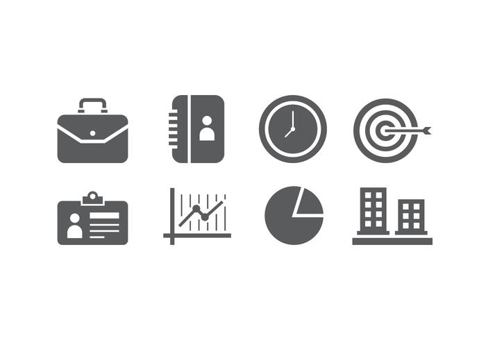 Business icons vektor