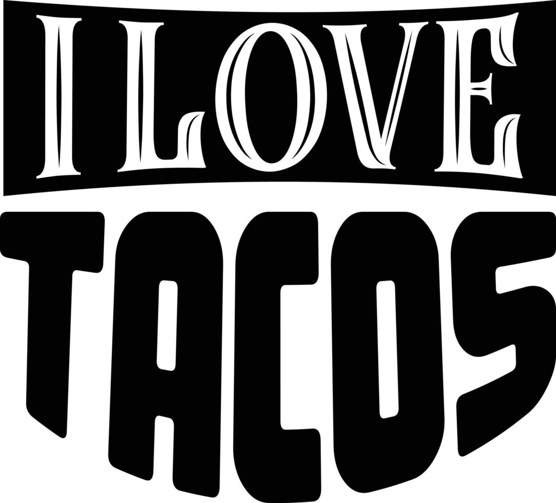 taco text med vektor illustration cinco de mayo rolig ritad för hand typografi uppsättning av taco text med vektor illustration cinco de mayo rolig hand dragen typografi