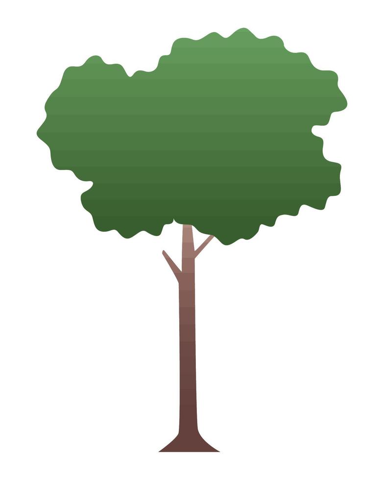 Baumpflanzenwald vektor
