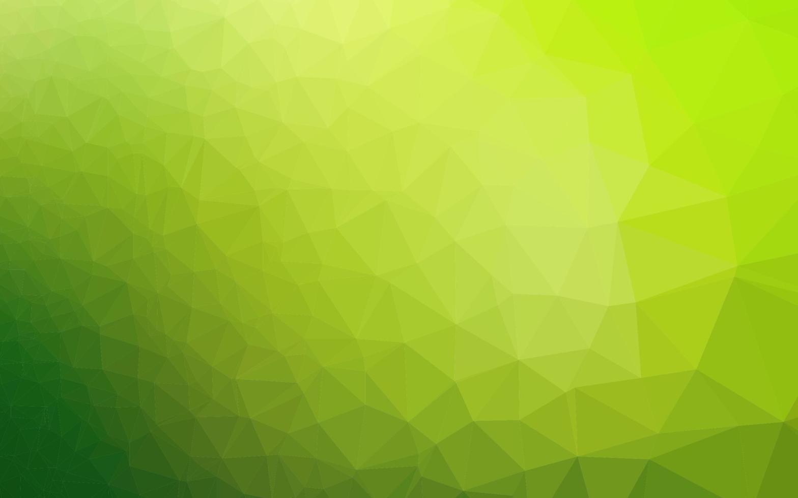ljusgrön vektor abstrakt månghörnigt omslag.