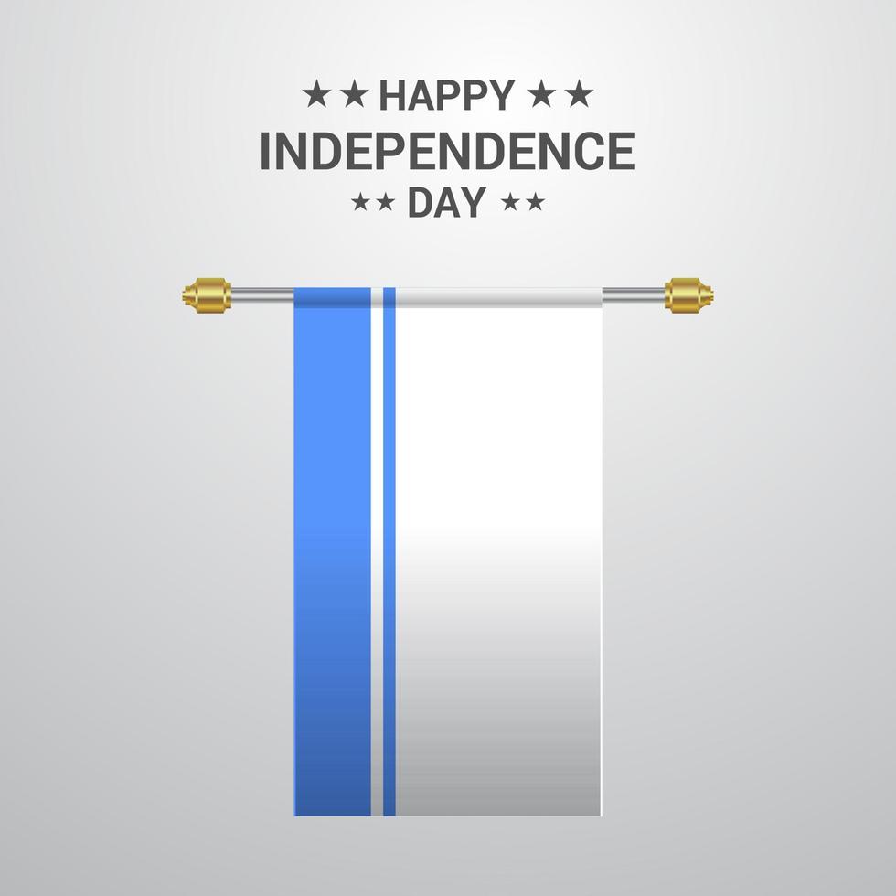 altai republik oberoende dag hängande flagga bakgrund vektor