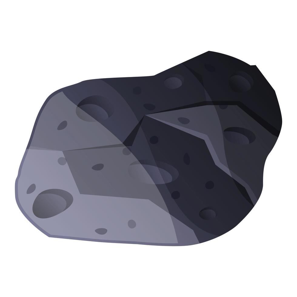 Meteoriten-Symbol, Cartoon-Stil vektor