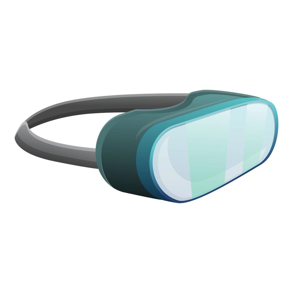 Virtual-Reality-Headset-Symbol im Cartoon-Stil vektor