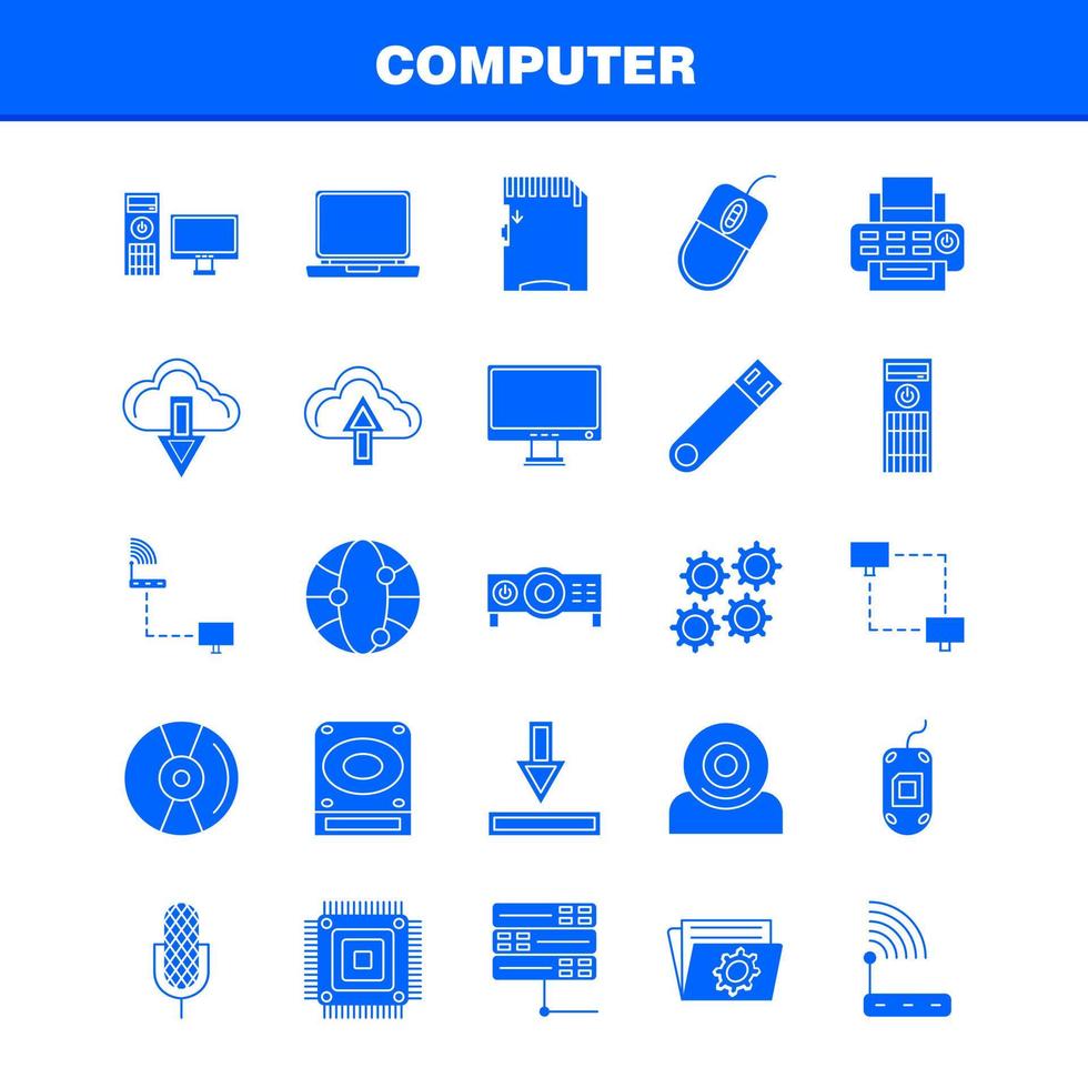 Solide Glyphensymbole für mobile Apps, die für Infografiken festgelegt wurden. Mobiles Uxui-Kit und Druckdesign umfassen Mikrofon-Mikrofon-Aufzeichnungsmedien vektor