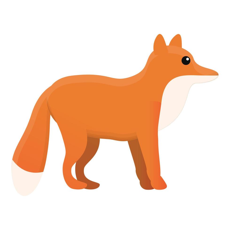 Fuchs-Symbol, Cartoon-Stil vektor