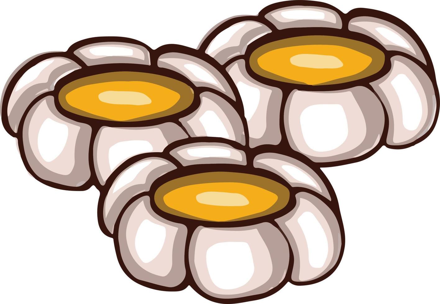 Frühlingsblumen der Kamillen. Vektor-Illustration-Cartoon-Stil. vektor