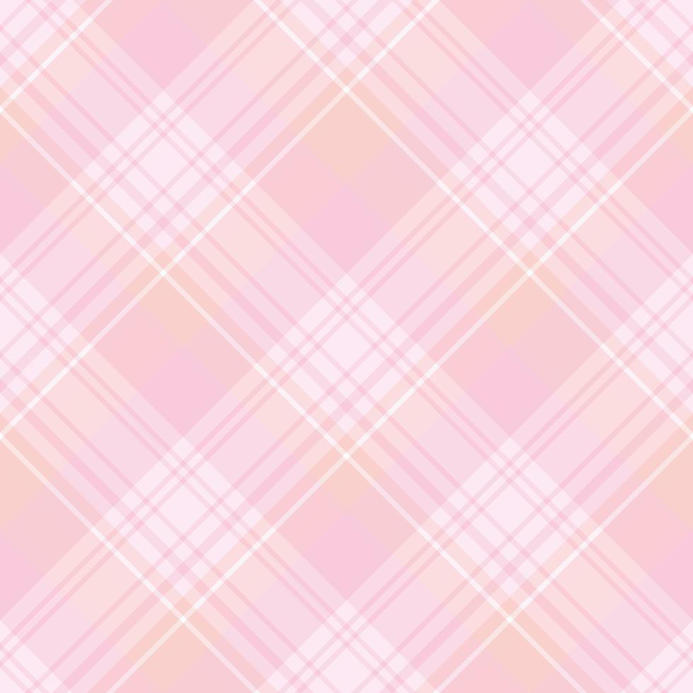 Nahtloses Muster in rosa Farben für Plaid, Stoff, Textil, Kleidung, Tischdecke und andere Dinge. Vektorbild. 2 vektor