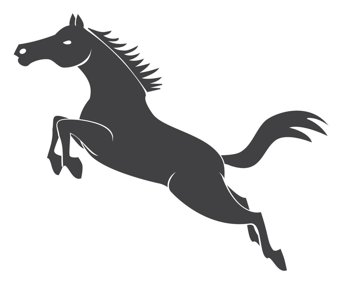 häst aktivitet utgör illustration vektor