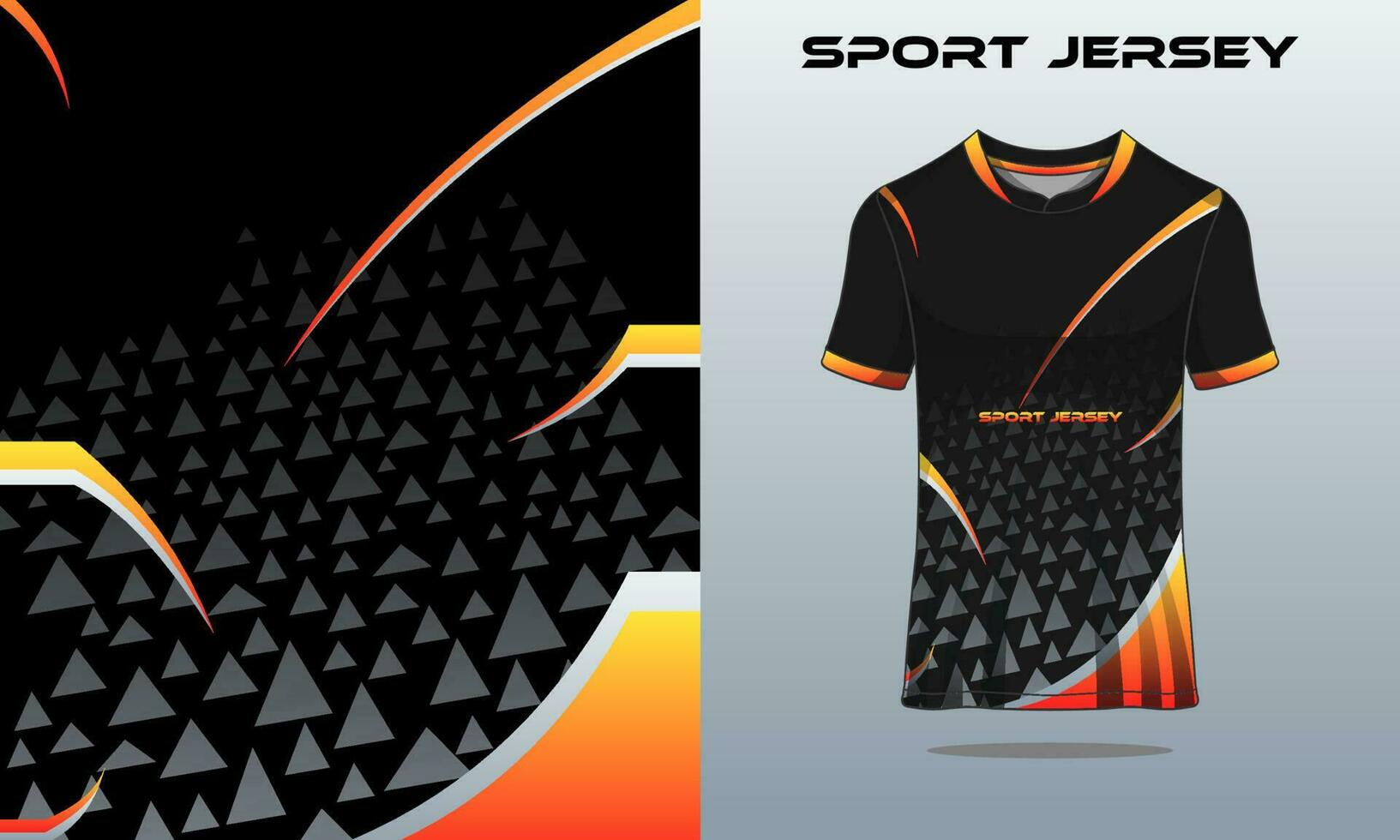 T-Shirt mit abstrakter Textur, Fußballdesign für Rennsport, Fußballspiele, Motocross-Spiele, Radfahren vektor