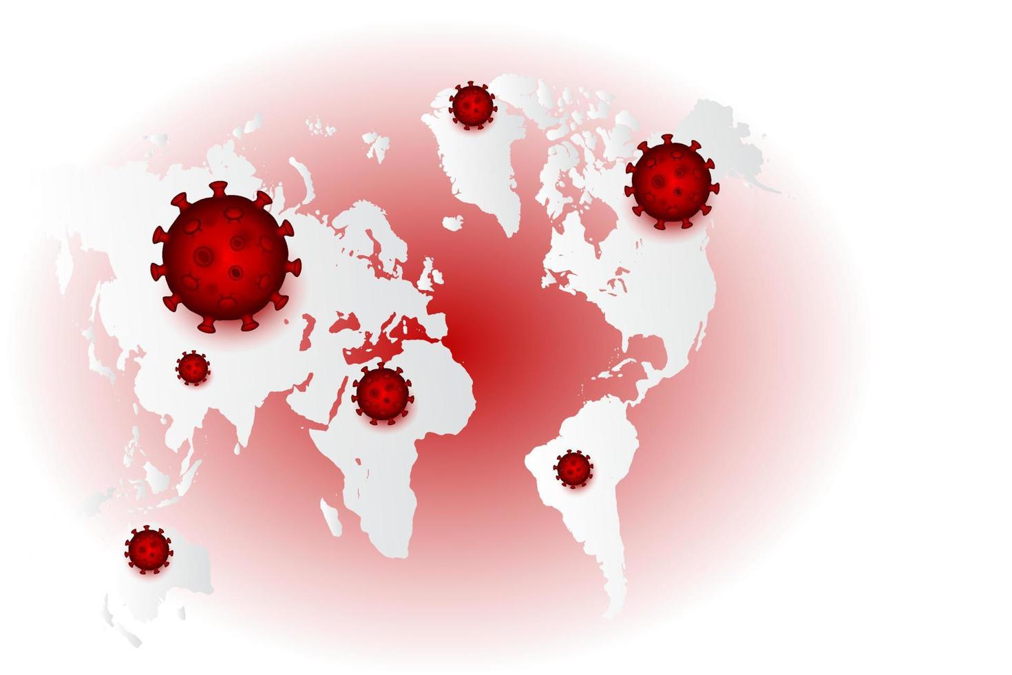 SARS-CoV-2 coronavirus variant omicron. virus cell bakgrund. illustration vektor