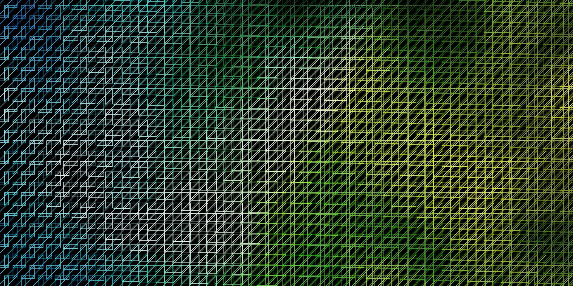 dunkelblauer und grüner Hintergrund mit Linien. vektor