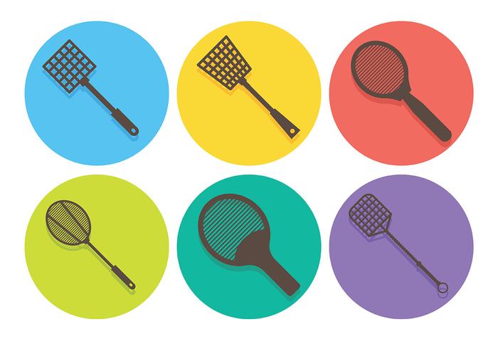 Free Fly Swatter Icons Vector