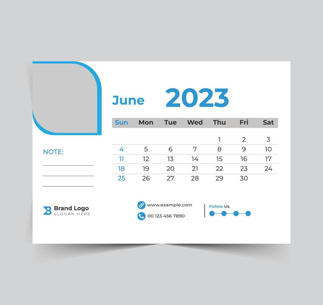 2023 kalender Lycklig ny år design vektor