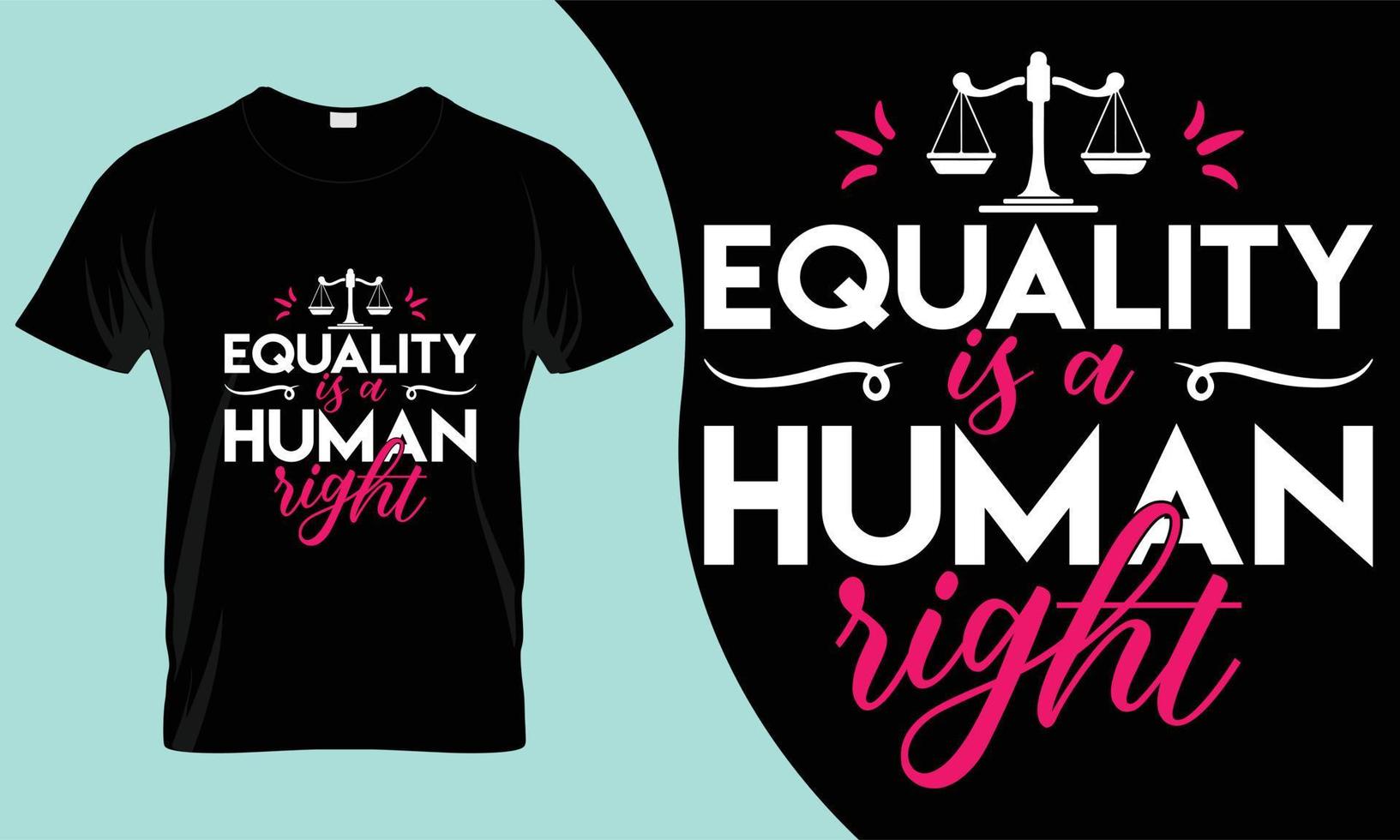 mänsklig rättigheter dag t skjorta design. dessa skulle vara de bäst handla för kommande värld mänsklig rättigheter dag. vektor