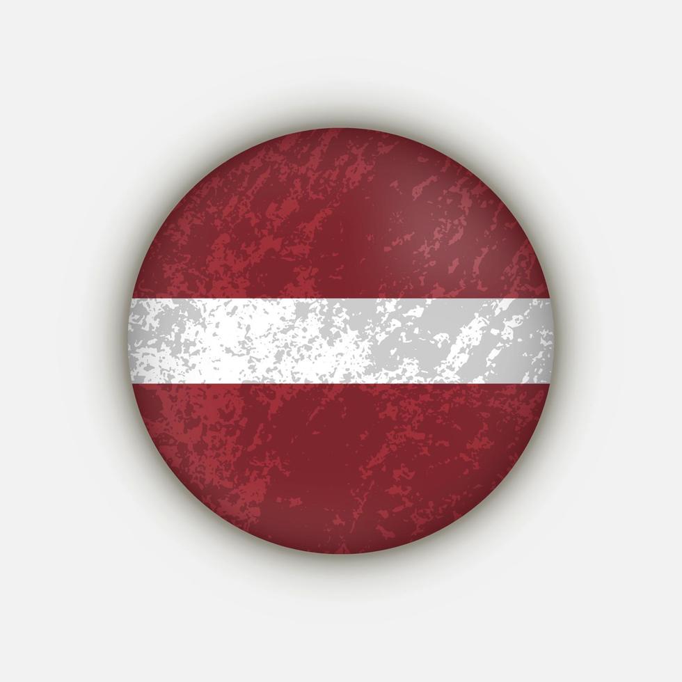 Land Lettland. Lettland Flagge. Vektor-Illustration. vektor