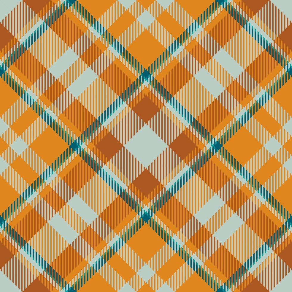 tartan schottland nahtloser karierter mustervektor. Retro-Hintergrundstoff. Vintage Check Farbe quadratische geometrische Textur. vektor