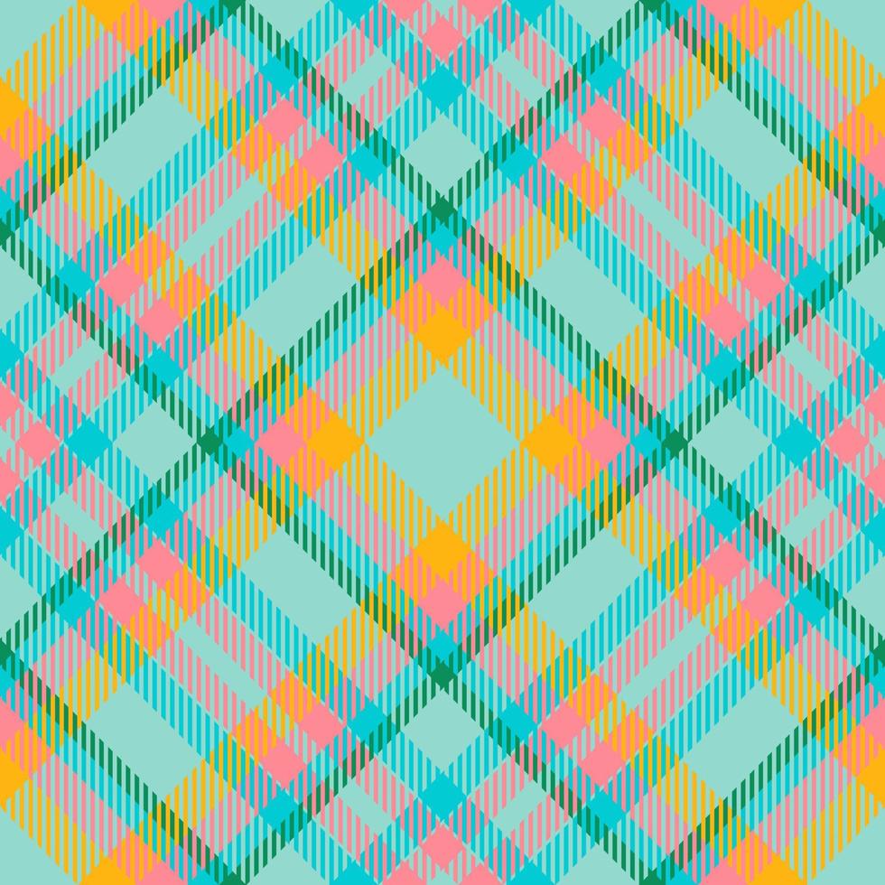 tartan skottland sömlös pläd mönster vektor. retro bakgrund tyg. årgång kolla upp Färg fyrkant geometrisk textur. vektor