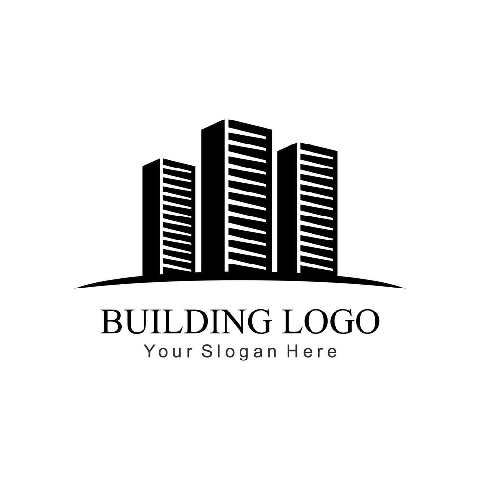 byggnad konstruktion logotyp vektor