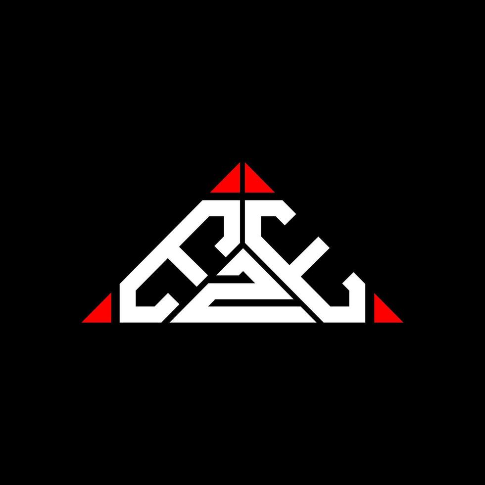 eze brev logotyp kreativ design med vektor grafisk, eze enkel och modern logotyp i runda triangel form.