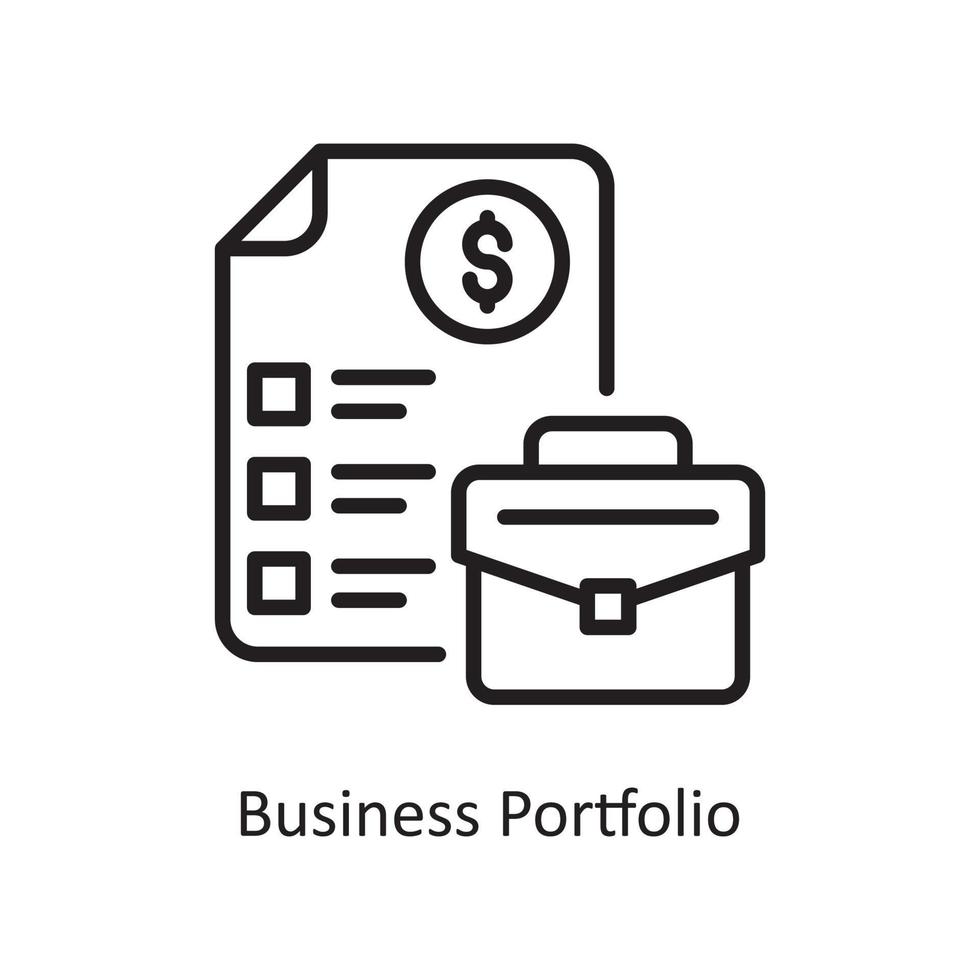 företag handslag vektor översikt ikon design illustration. företag och finansiera symbol på vit bakgrund eps 10 fil