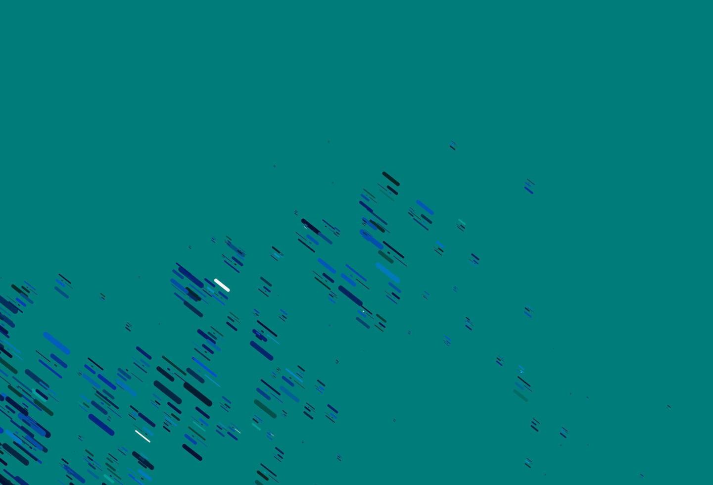 hellblauer, grüner Vektorhintergrund mit geraden Linien. vektor