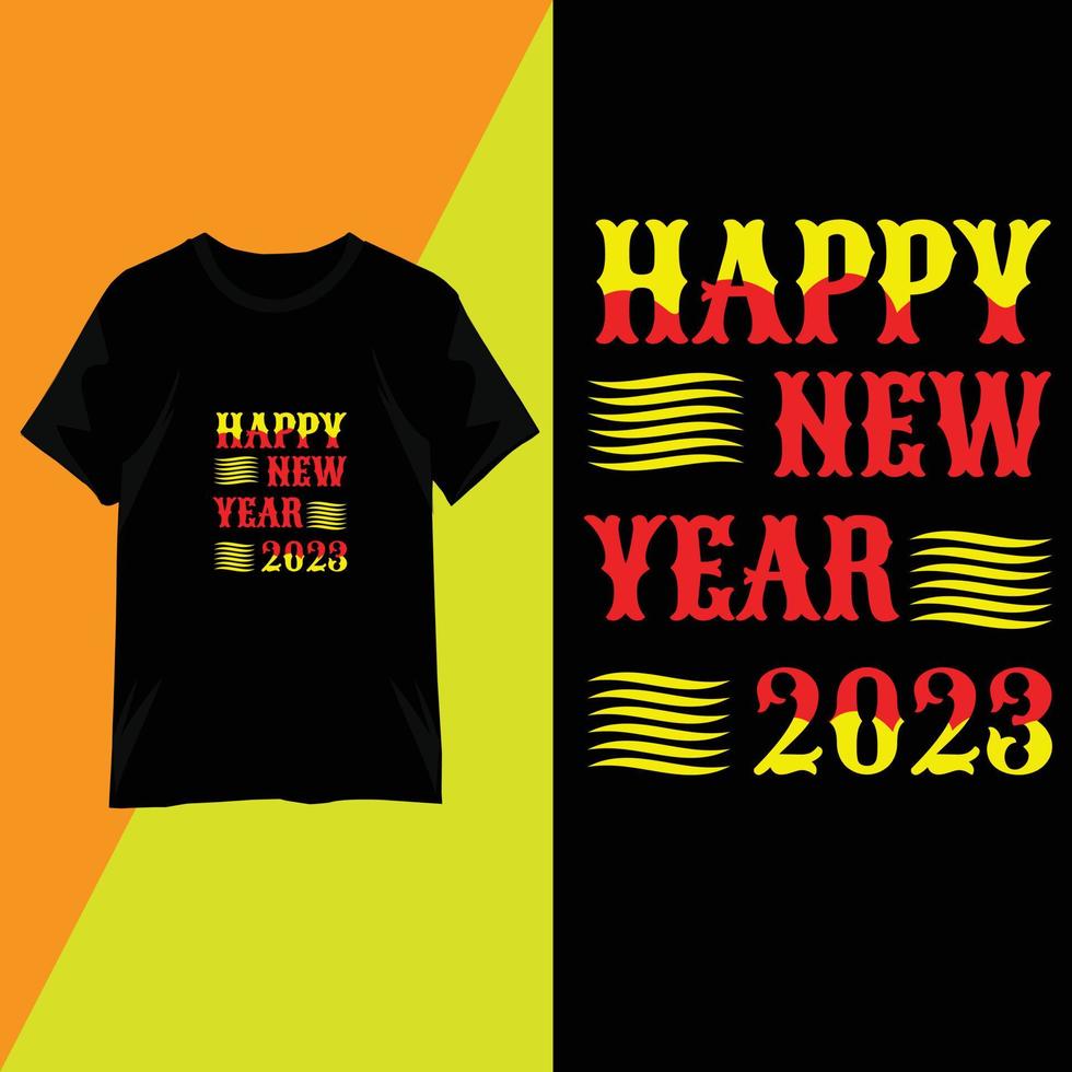 2023 T-Shirt-Design-Typografie vektor