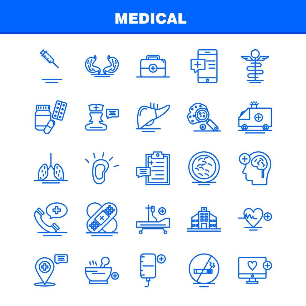 medicinsk linje ikoner uppsättning för infographics mobil uxui utrustning och skriva ut design inkludera Urklipp tid styrelse klocka läsplatta medicinsk medicin kapsel samling modern infographic logotyp och pictogra vektor