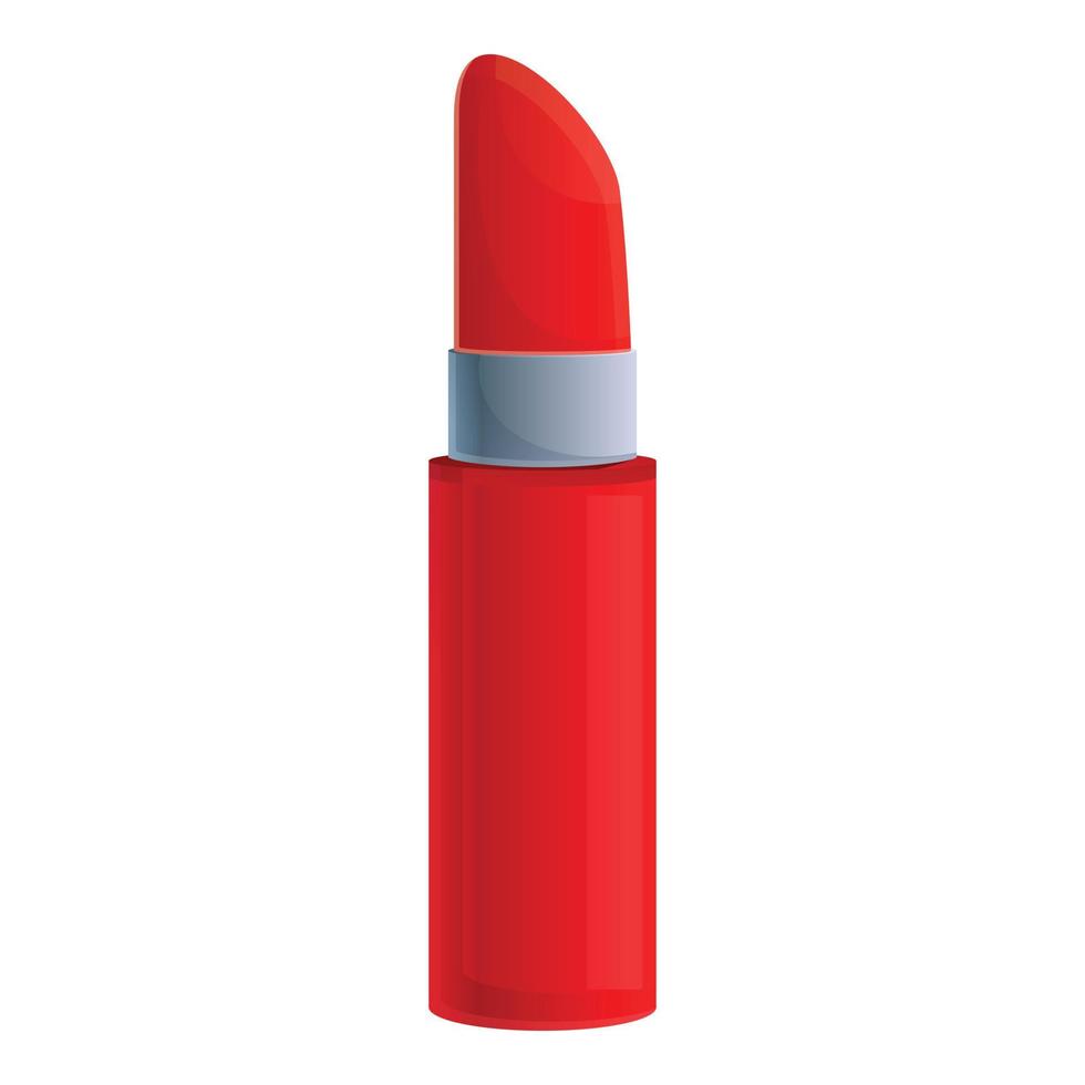 Lippenstift-Symbol, Cartoon-Stil vektor