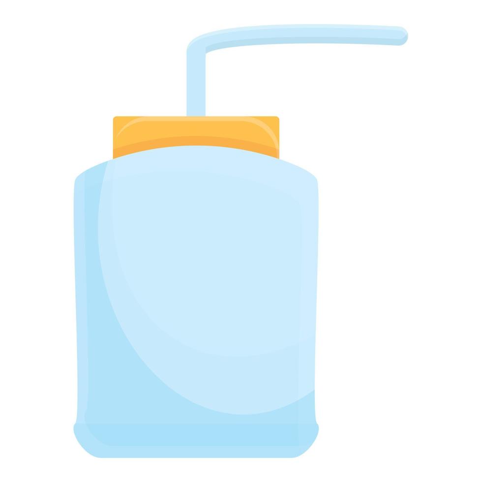 mjölk matning flaska ikon, tecknad serie stil vektor
