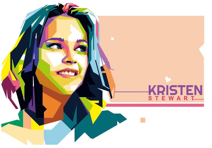 Kristen Stewart Vektor WPAP