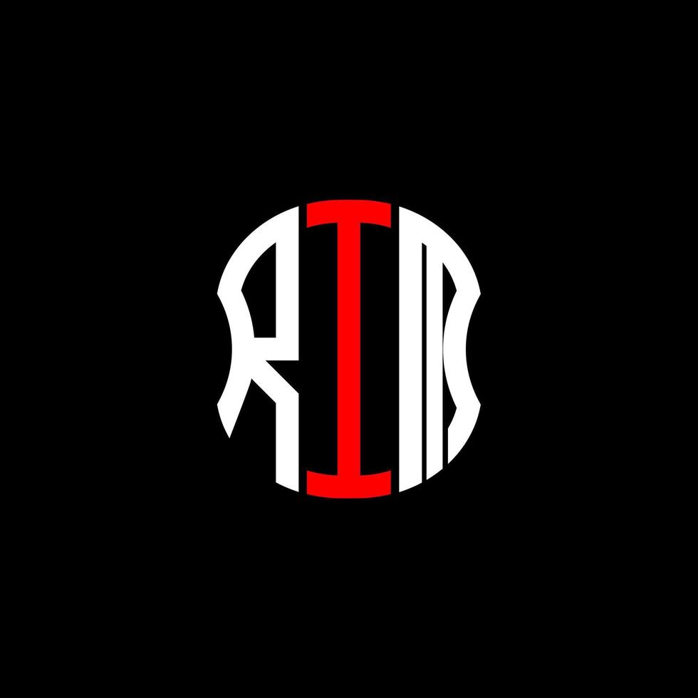 Felge Brief Logo abstraktes kreatives Design. Felge einzigartiges Design vektor