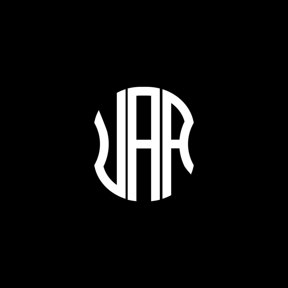 UAA brev logotyp abstrakt kreativ design. UAA unik design vektor